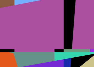 Geometrik soyutlama üretken sanat arkaplan çizimi