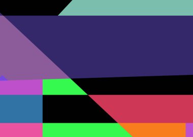 Geometrik soyutlama üretken sanat arkaplan çizimi