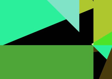 Geometrik soyutlama üretken sanat arkaplan çizimi