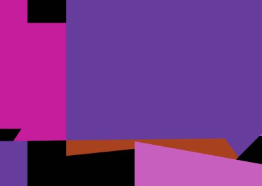 Geometrik soyutlama üretken sanat arkaplan çizimi