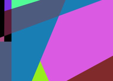 Geometrik soyutlama üretken sanat arkaplan çizimi