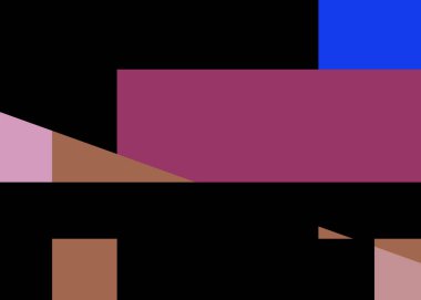 Geometrik soyutlama üretken sanat arkaplan çizimi