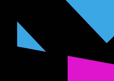 Geometrik soyutlama üretken sanat arkaplan çizimi