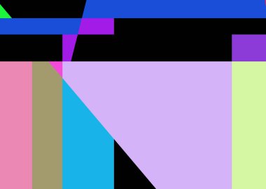 Geometrik soyutlama üretken sanat arkaplan çizimi