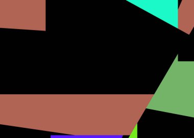 Geometrik soyutlama üretken sanat arkaplan çizimi