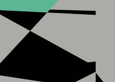 Geometrik soyutlama üretken sanat arkaplan çizimi