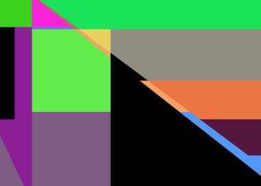 Geometrik soyutlama üretken sanat arkaplan çizimi