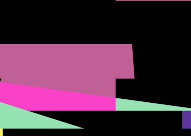 Geometrik soyutlama üretken sanat arkaplan çizimi