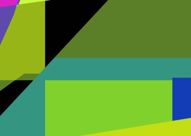 Geometrik soyutlama üretken sanat arkaplan çizimi