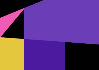 Geometrik soyutlama üretken sanat arkaplan çizimi