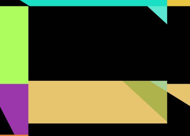 Geometrik soyutlama üretken sanat arkaplan çizimi