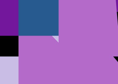 Geometrik soyutlama üretken sanat arkaplan çizimi