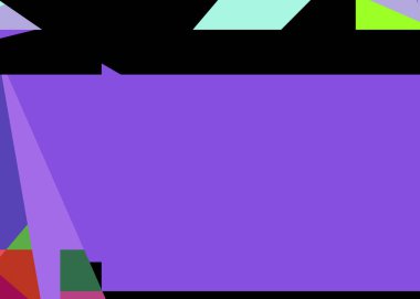 Geometrik soyutlama üretken sanat arkaplan çizimi