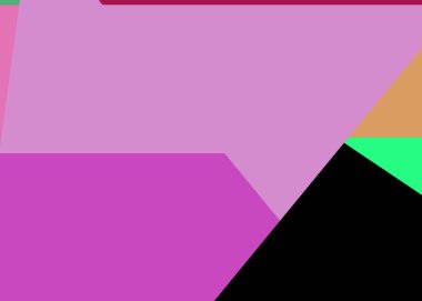 Geometrik soyutlama üretken sanat arkaplan çizimi