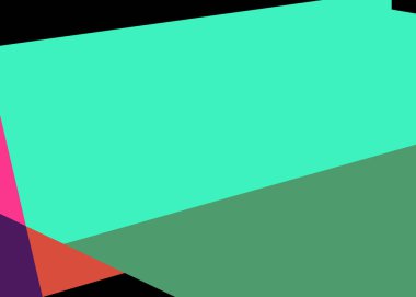 Geometrik soyutlama üretken sanat arkaplan çizimi