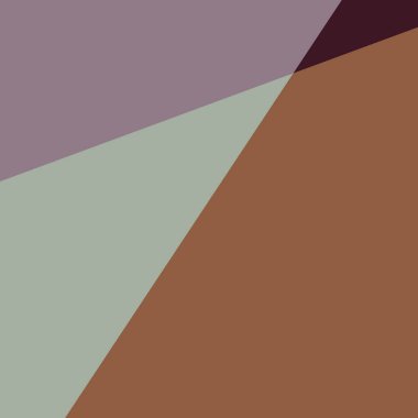 Soyut hesaplama rengi Polygones arkaplan çizimi