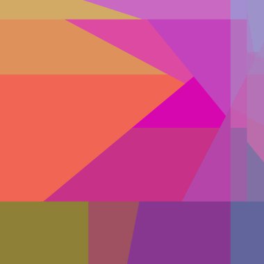 Soyut hesaplama rengi Polygones arkaplan çizimi