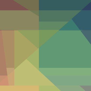 Soyut hesaplama rengi Polygones arkaplan çizimi