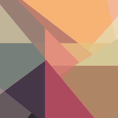 Soyut hesaplama rengi Polygones arkaplan çizimi