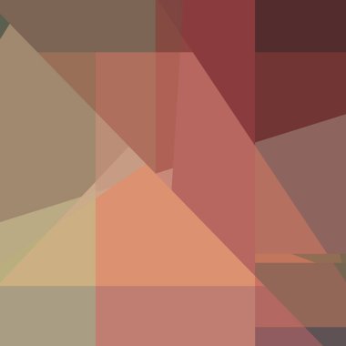 Soyut hesaplama rengi Polygones arkaplan çizimi