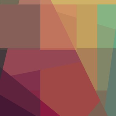 Soyut hesaplama rengi Polygones arkaplan çizimi