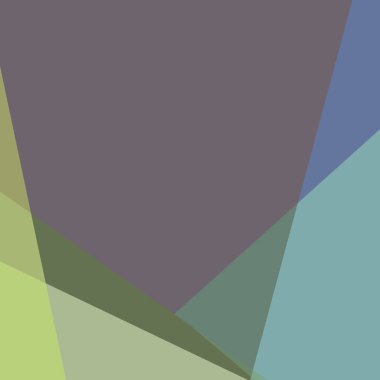 Soyut hesaplama rengi Polygones arkaplan çizimi