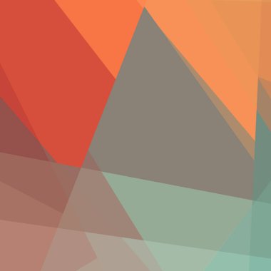 Soyut hesaplama rengi Polygones arkaplan çizimi