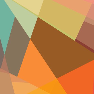 Soyut hesaplama rengi Polygones arkaplan çizimi