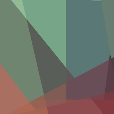 Soyut hesaplama rengi Polygones arkaplan çizimi