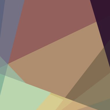 Soyut hesaplama rengi Polygones arkaplan çizimi