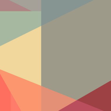 Soyut hesaplama rengi Polygones arkaplan çizimi