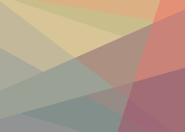 Soyut hesaplama rengi Polygones arkaplan çizimi