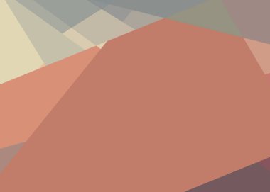 Soyut hesaplama rengi Polygones arkaplan çizimi