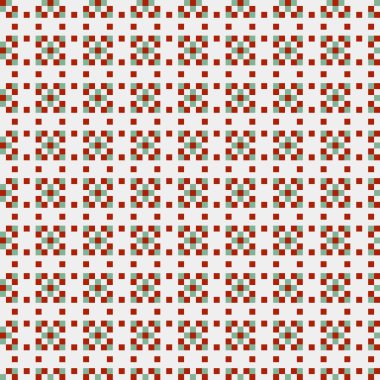 Soyut çapraz desenli üretken hesaplama sanatı çizimi