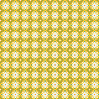 Soyut çapraz desenli üretken hesaplama sanatı çizimi