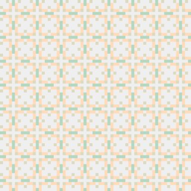 Soyut çapraz desenli üretken hesaplama sanatı çizimi