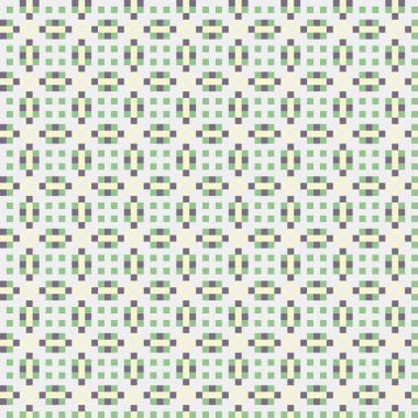 Soyut çapraz desenli üretken hesaplama sanatı çizimi