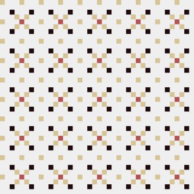 Soyut çapraz desenli üretken hesaplama sanatı çizimi