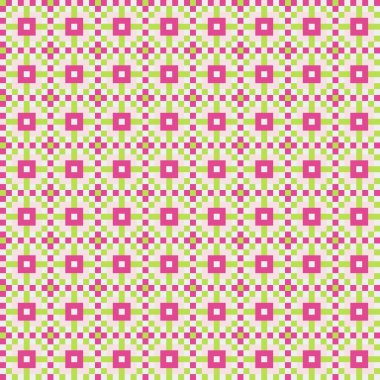 Soyut çapraz desenli üretken hesaplama sanatı çizimi