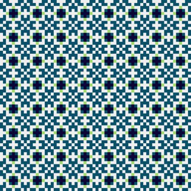 Soyut çapraz desenli üretken hesaplama sanatı çizimi