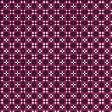 Soyut çapraz desenli üretken hesaplama sanatı çizimi