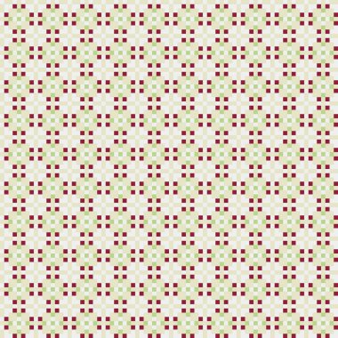 Soyut çapraz desenli üretken hesaplama sanatı çizimi