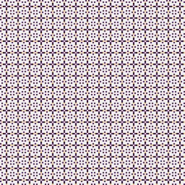 Soyut çapraz desenli üretken hesaplama sanatı çizimi