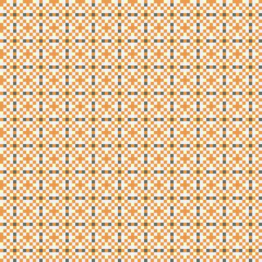 Soyut çapraz desenli üretken hesaplama sanatı çizimi