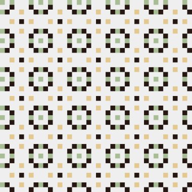 Soyut çapraz desenli üretken hesaplama sanatı çizimi