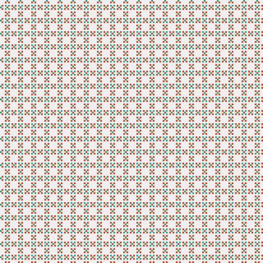 Soyut çapraz desenli üretken hesaplama sanatı çizimi