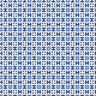 Soyut çapraz desenli üretken hesaplama sanatı çizimi