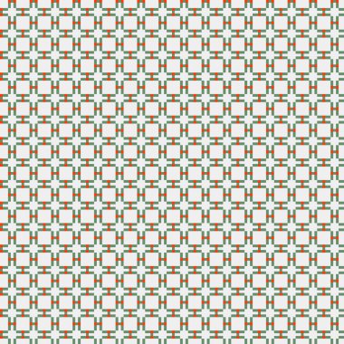 Soyut çapraz desenli üretken hesaplama sanatı çizimi