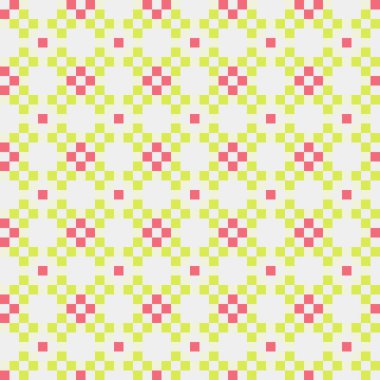 Soyut çapraz desenli üretken hesaplama sanatı çizimi