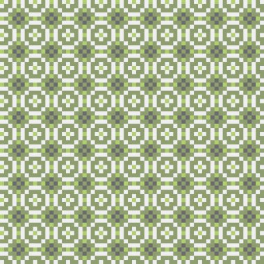 Soyut çapraz desenli üretken hesaplama sanatı çizimi